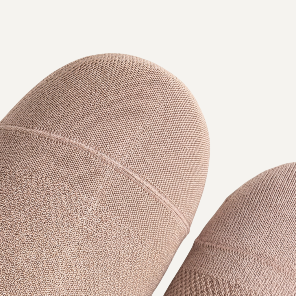 The Nebula Ankle Socks – Premium Cotton (2 Pairs in Taupe)