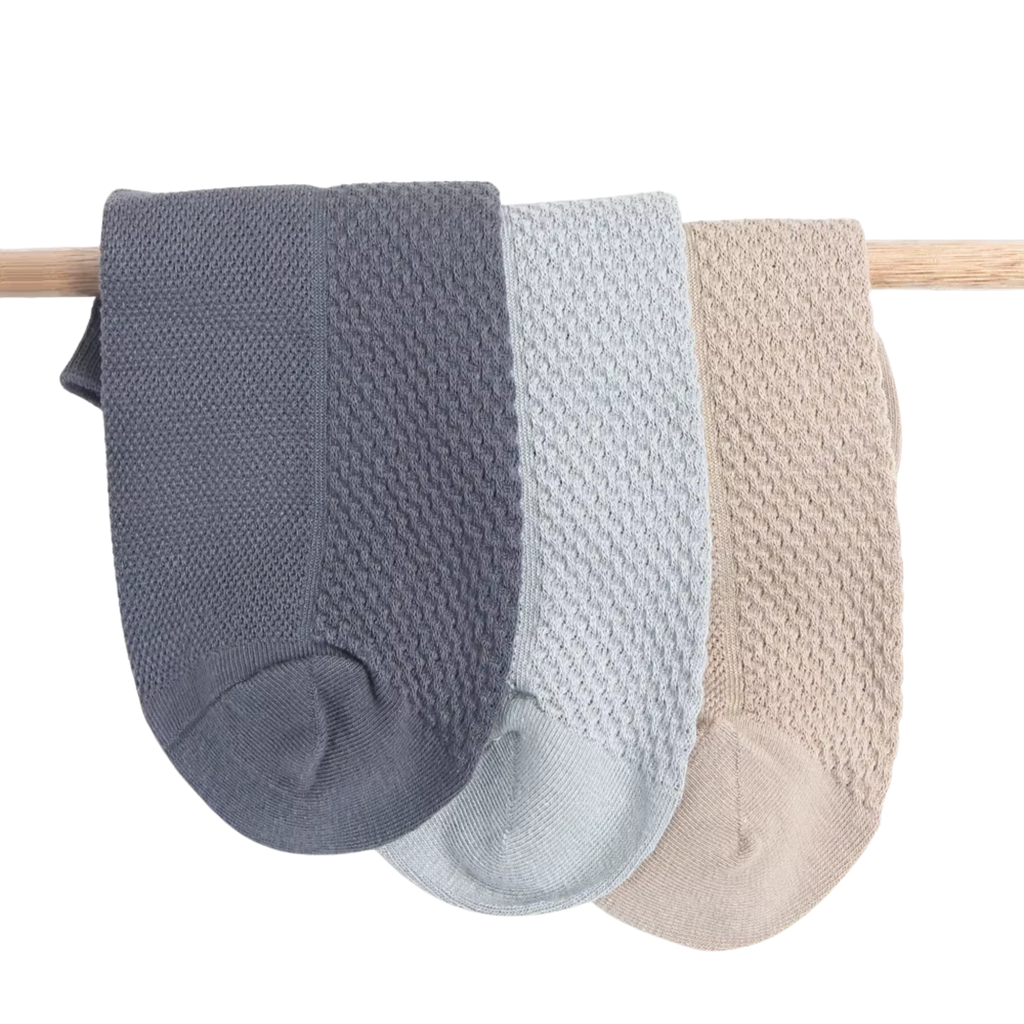 The Terra Ankle – Premium Bamboo Socks (2 Pairs in Navy)