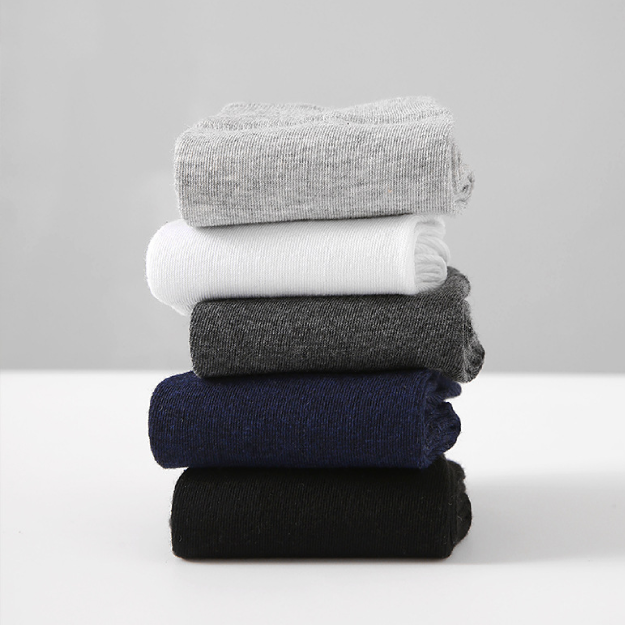 The Prima Crew – Premium Bamboo Socks  (2 Pairs in colour Noir)