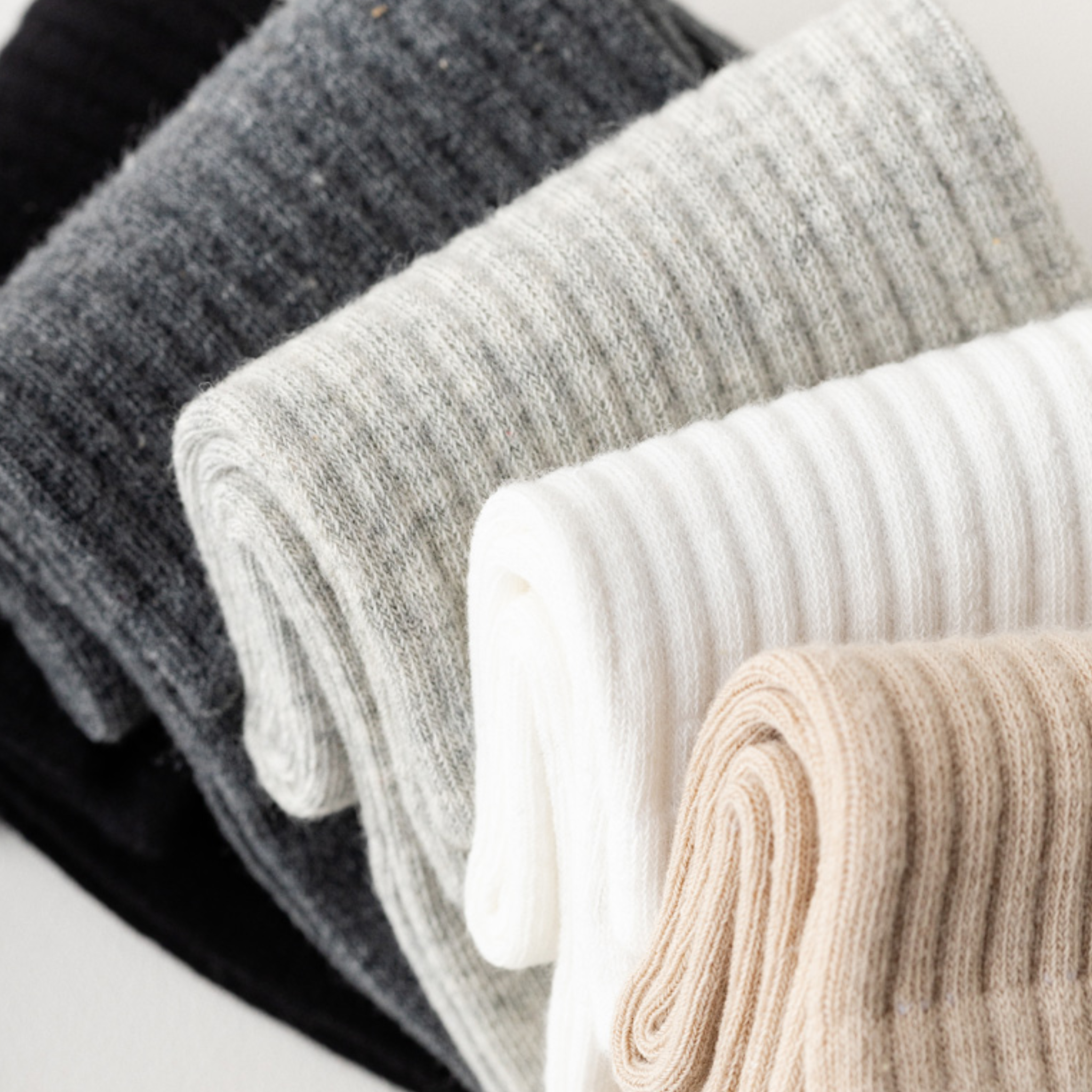 Lucent Mid-Crew – Premium Cotton Socks (2 Pairs in White)
