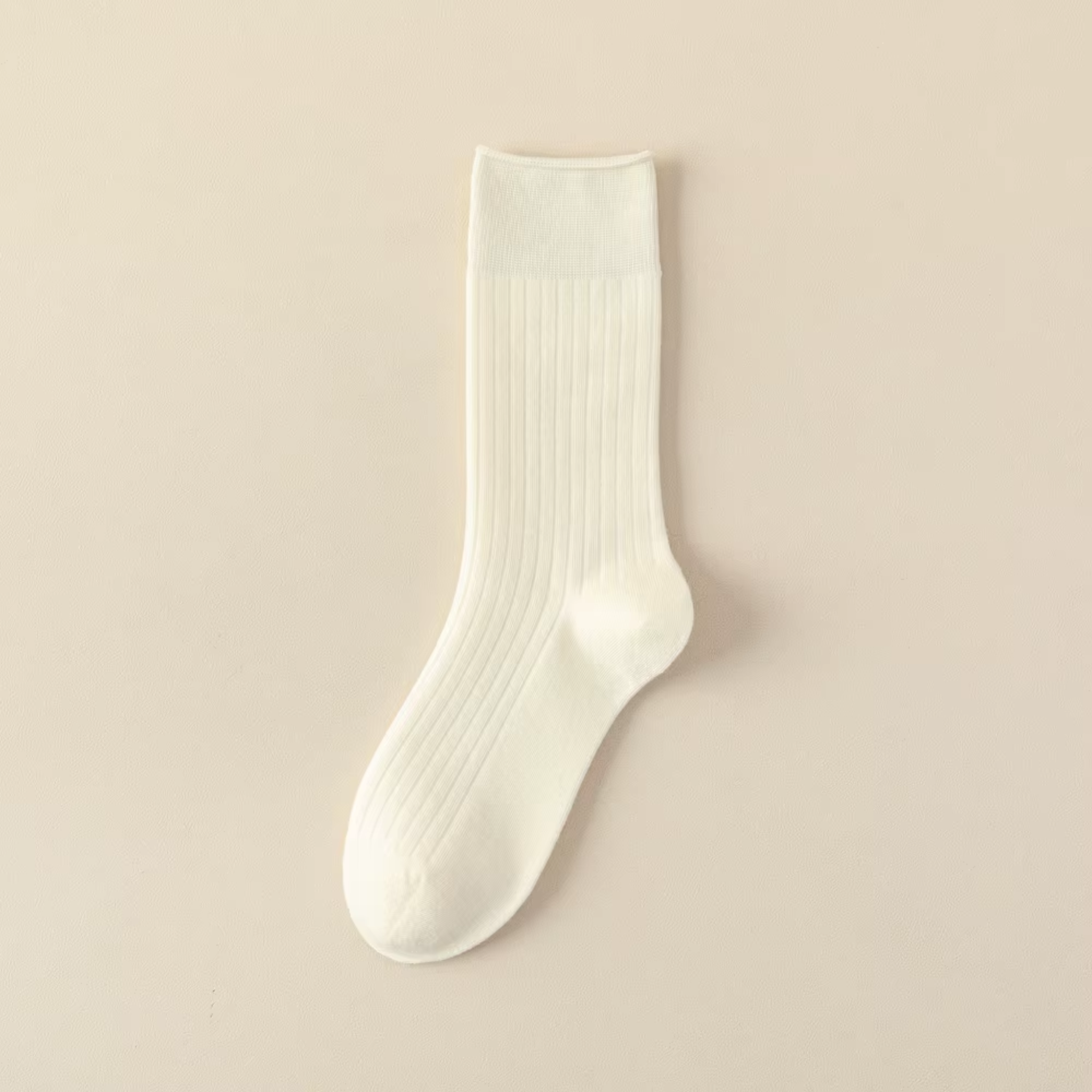 The Vita Crew – Premium Cashmere Socks  (2 Pairs in colour Ivory)