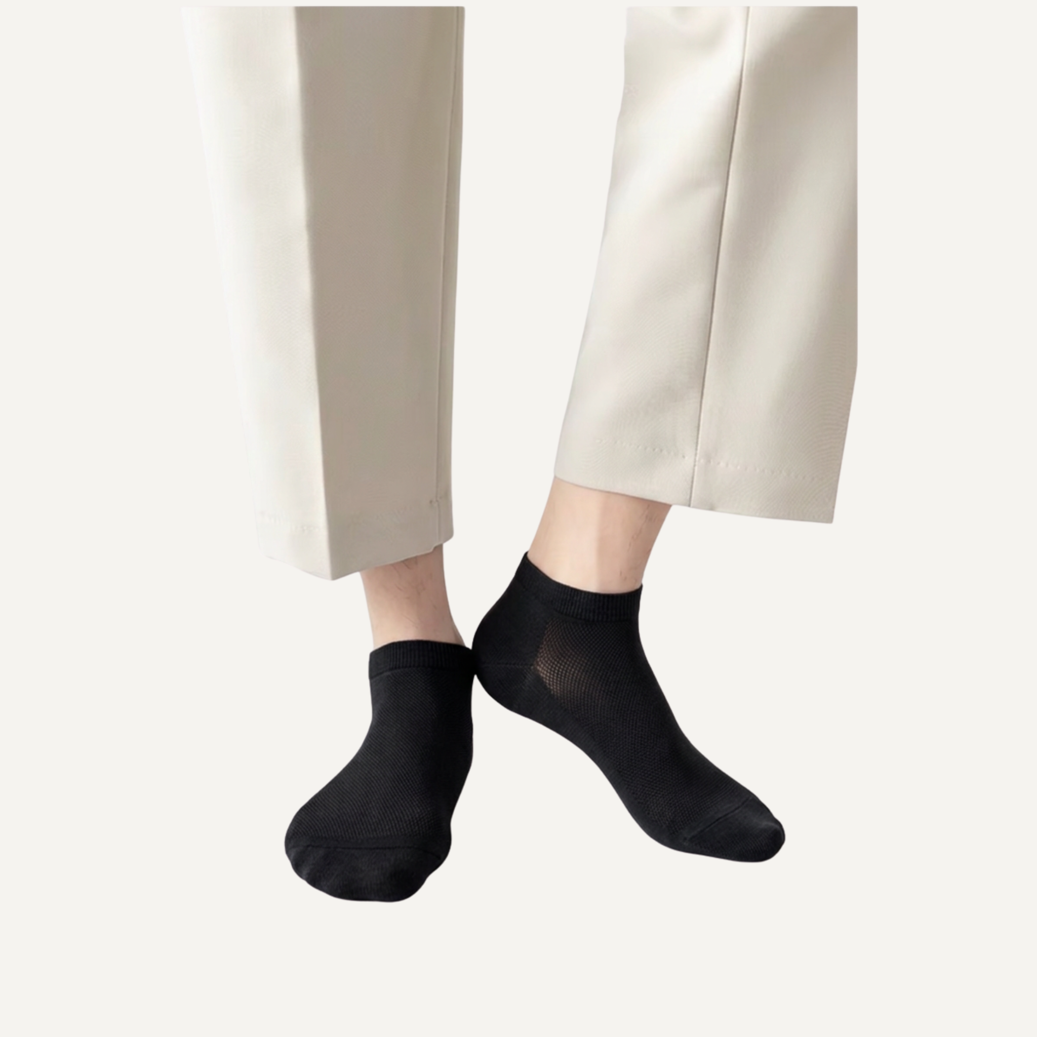 The Nebula Ankle Socks – Premium Cotton (2 Pairs in Onyx)