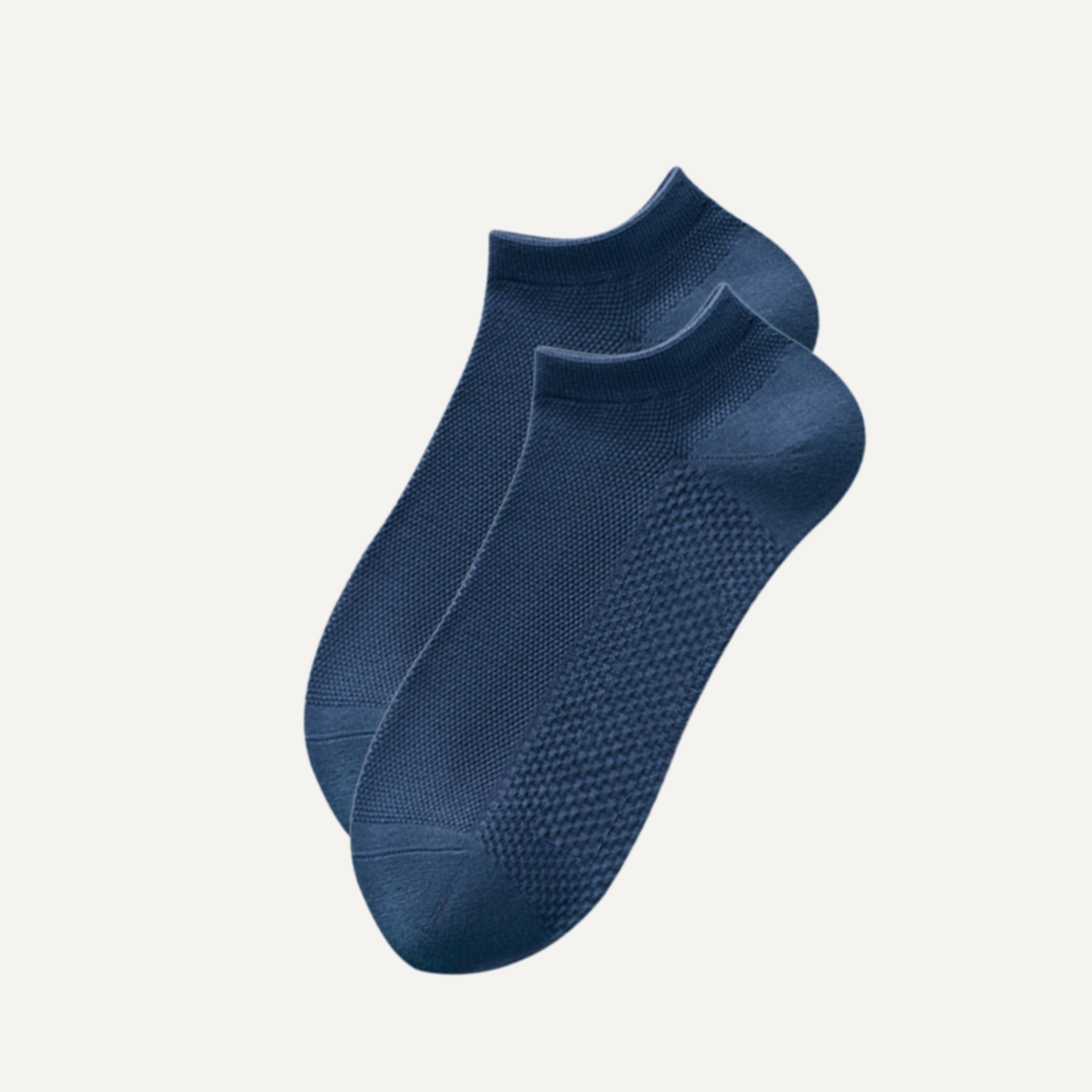 The Terra Ankle – Premium Bamboo Socks (2 Pairs in Navy)