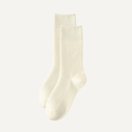 The Vita Crew – Premium Cashmere Socks  (2 Pairs in colour Ivory)