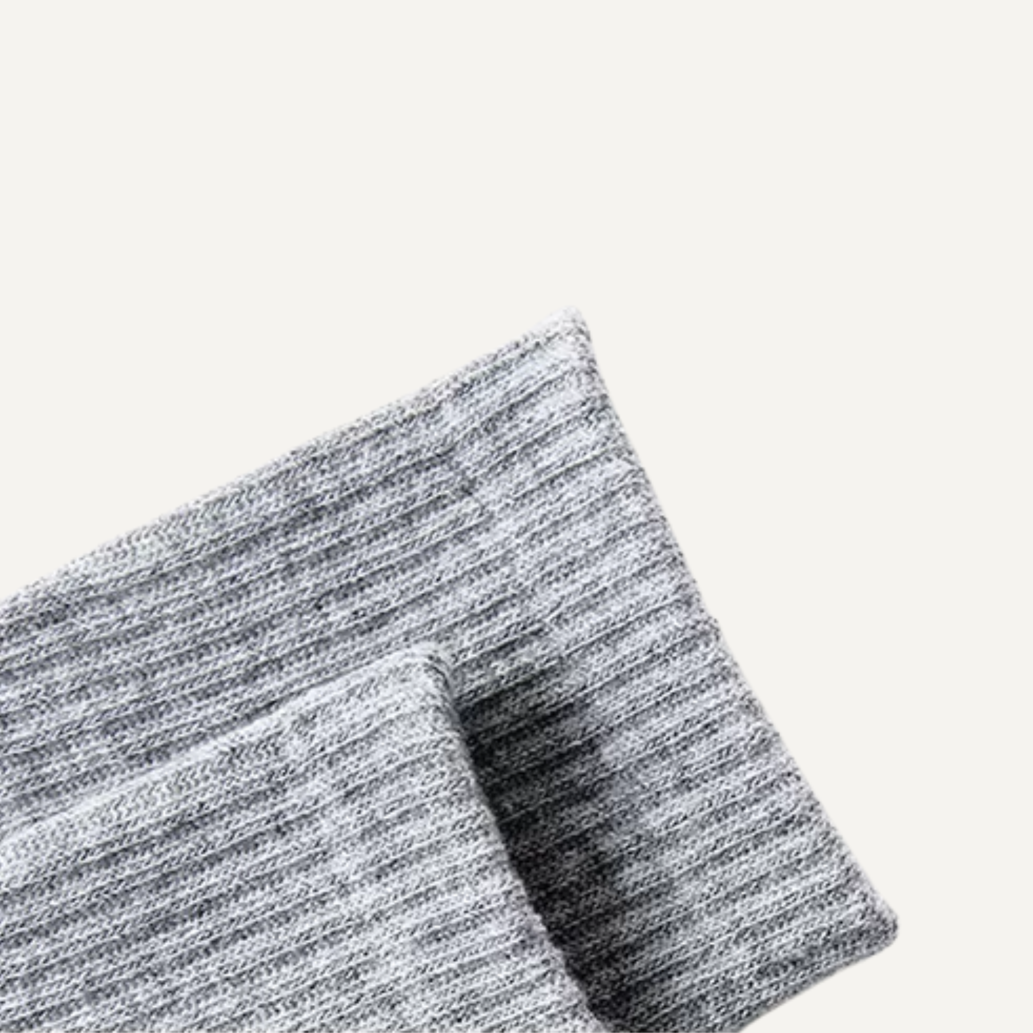 The Comfort Nova Crew – Premium Cotton Socks (2 Pairs in Silver)