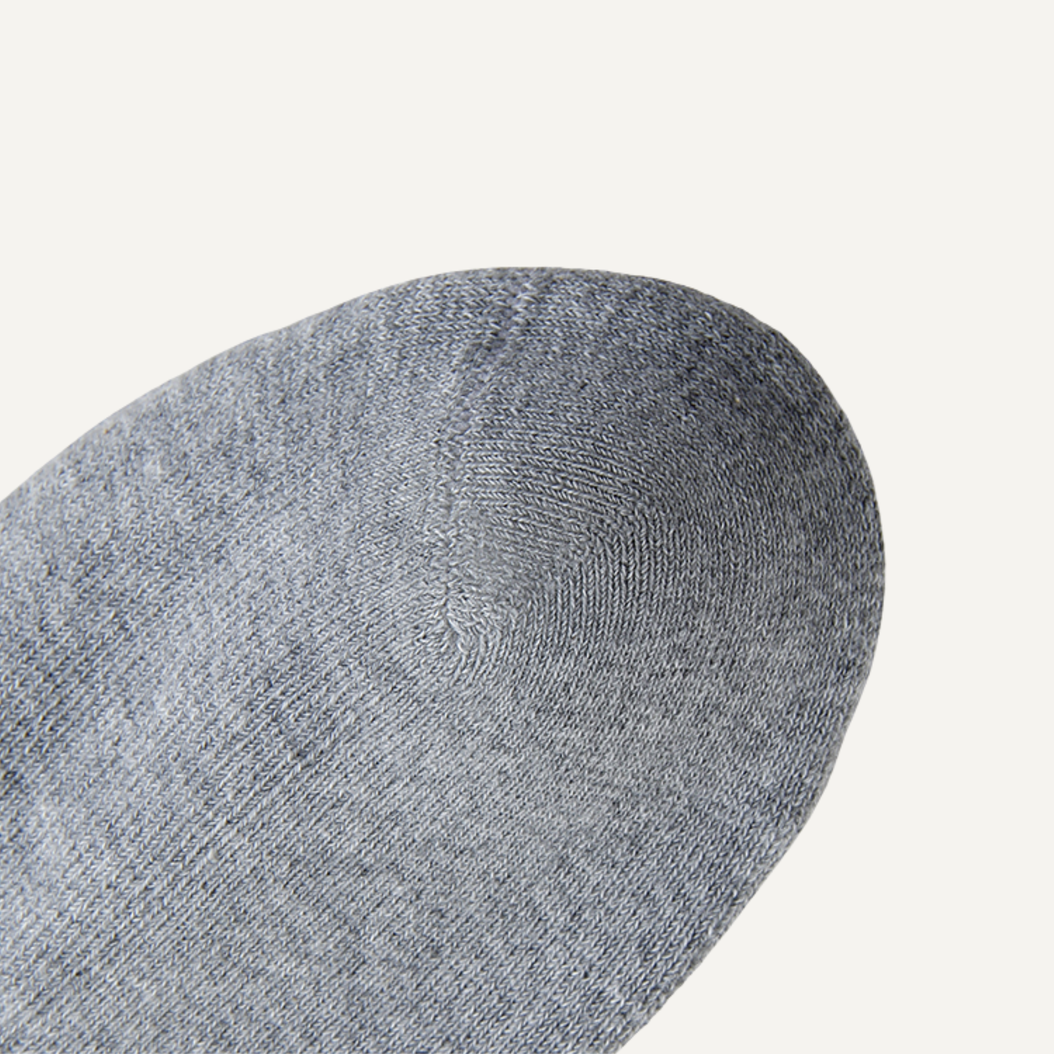 The Comfort Nova Crew – Premium Cotton Socks (2 Pairs in Silver)