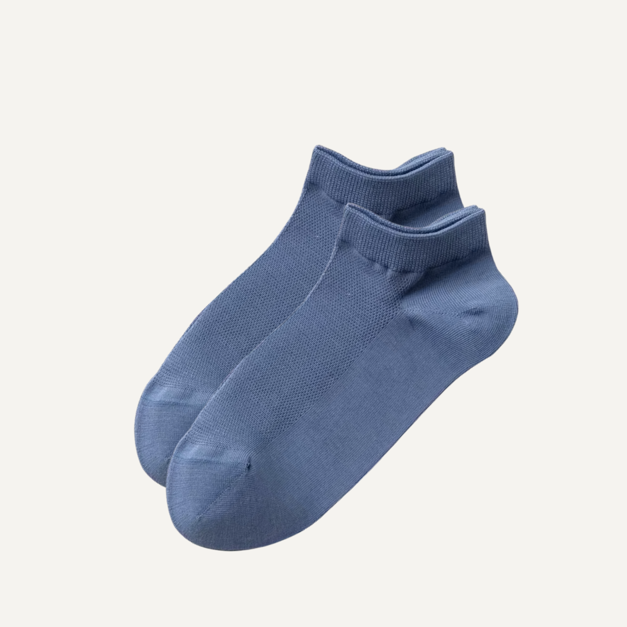 The Nebula Ankle Socks – Premium Cotton (2 Pairs in Denim Blue)