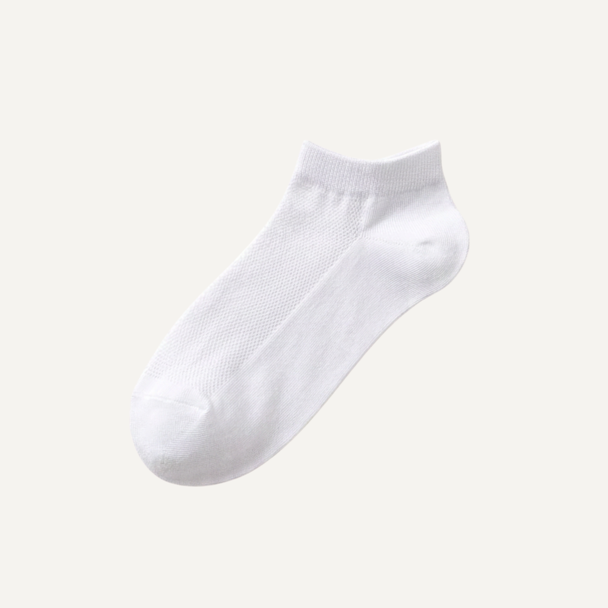 The Nebula Ankle Socks – Premium Cotton (2 Pairs in White)